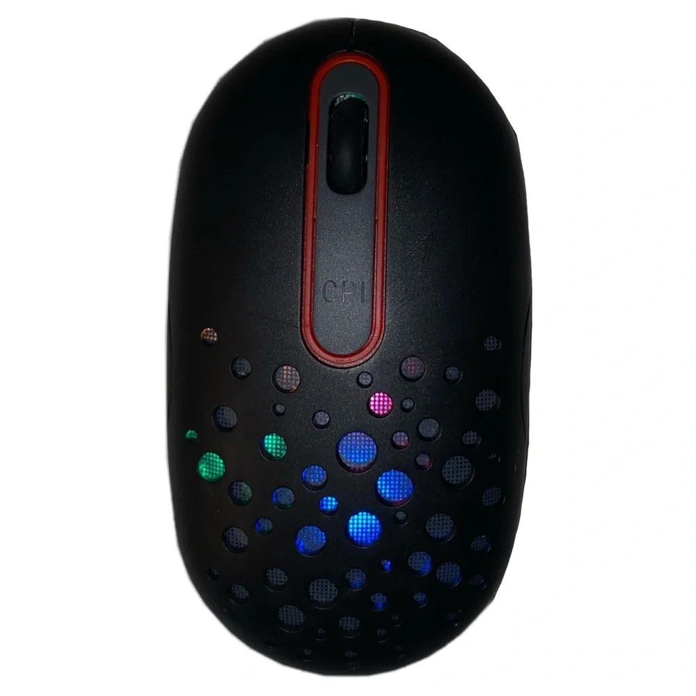 Jelly Comb IWG-DDS03 2.4G Wireless LED Backlit Color Changing Slim Silent Mouse